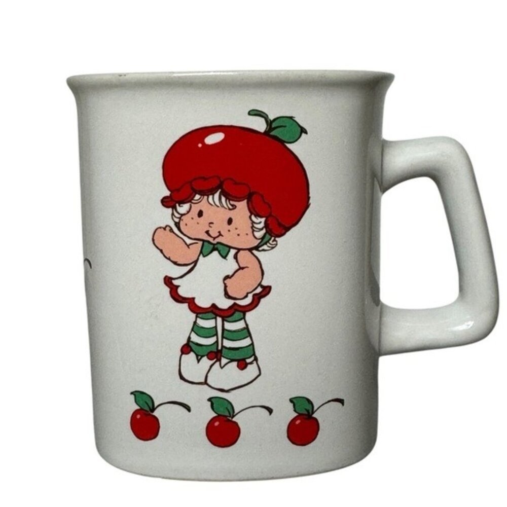 Vintage Cherry Cuddler Gooseberry Mug American Greetings Shortcake 1983 RARE